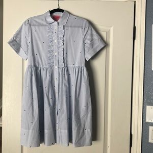 WORN ONCE kate spade spring shirt dress